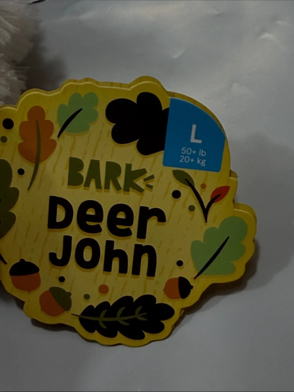 BARK DEER JOHN deer hunter Squeaky DOG TOY OCTOBER 2026 NEW red plaid shirt hat